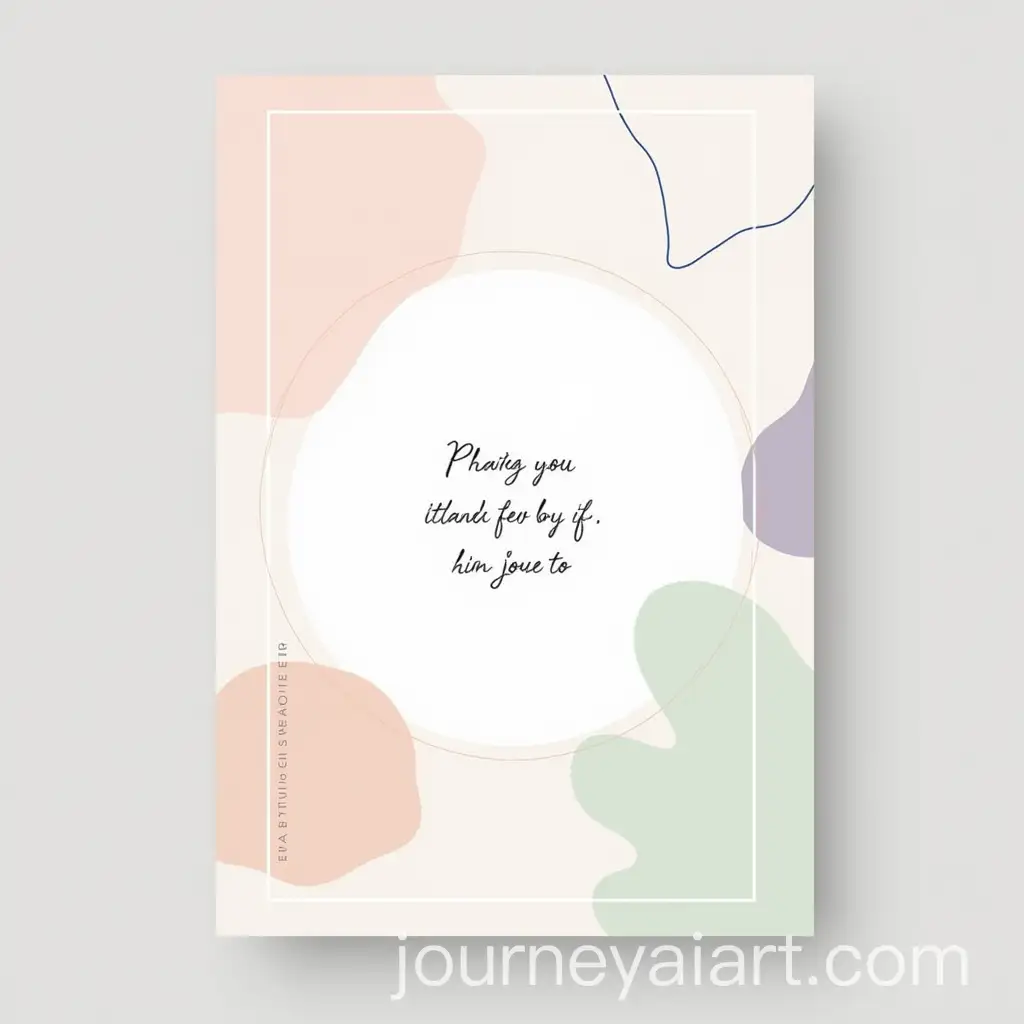Minimalistic-Pastel-Abstract-Poster-with-Inspiring-Quote