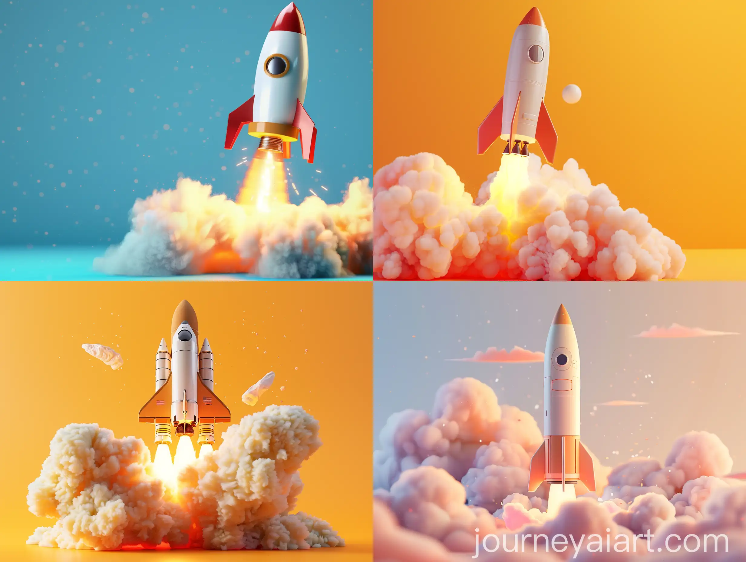 3D-Render-of-Space-Rocket-Launch-for-Technological-Product-Launch
