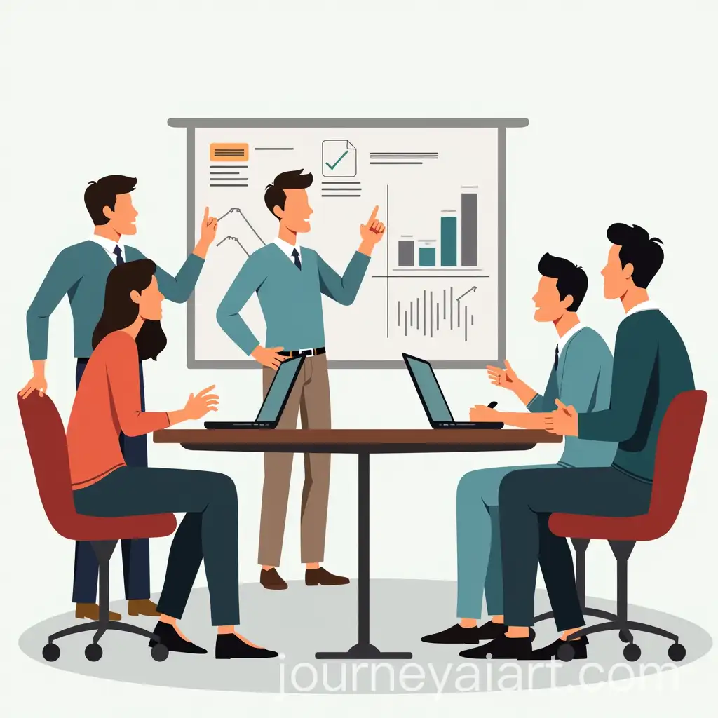 Person-Explaining-Training-to-a-Group-of-Three-People