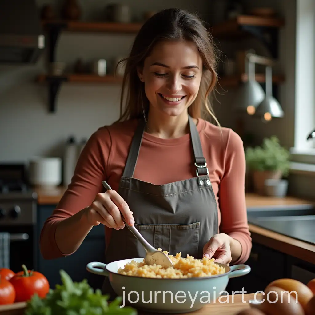Mother-Cooking-inAI-Image-Prompt-Expansion-a-Cozy-Kitchen-Portrait