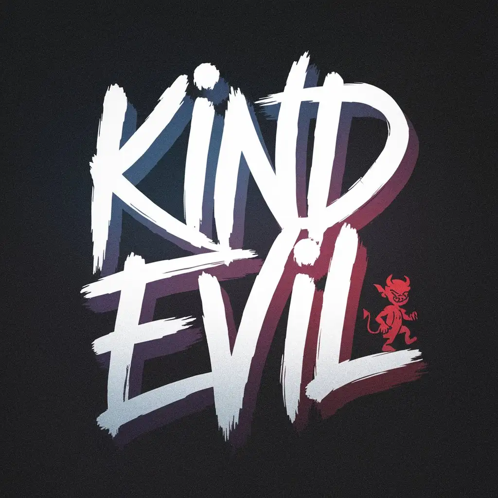 ЛОГОТИП KIND EVIL ДЛЯ ДИДЖЕЯ