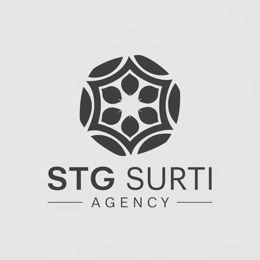 LOGO-Design-for-STG-Surti-Agency-Vector-with-BULAT-Symbol-on-a-Clear-Background