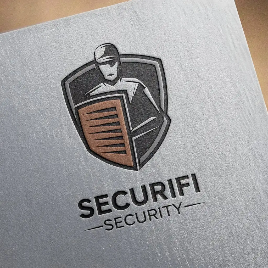 LOGO Design For Securifi Security Modern Style with Security Guard Services Theme