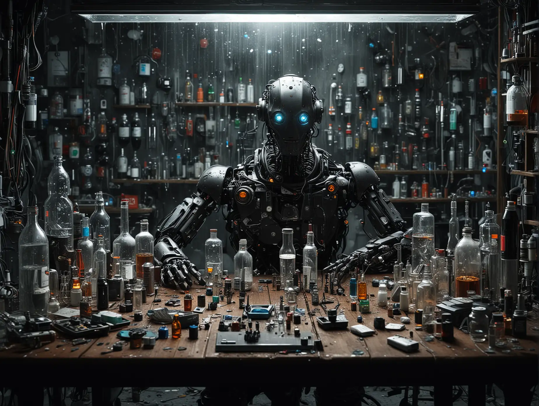 Cybernetic-Lab-Investigation-with-Robots-and-Strange-Substances