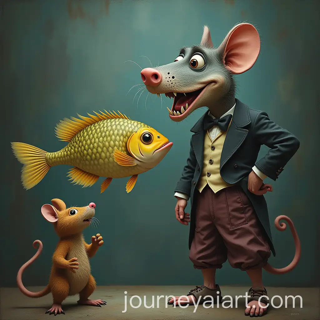 Fish-with-Uncle-Sams-Rat-in-a-Whimsical-Illustration