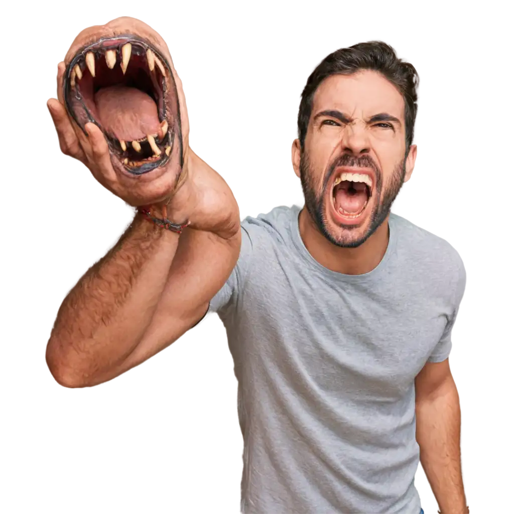 HighQuality-PNG-Image-of-a-Man-Screaming-Capturing-Emotion-with-Clarity