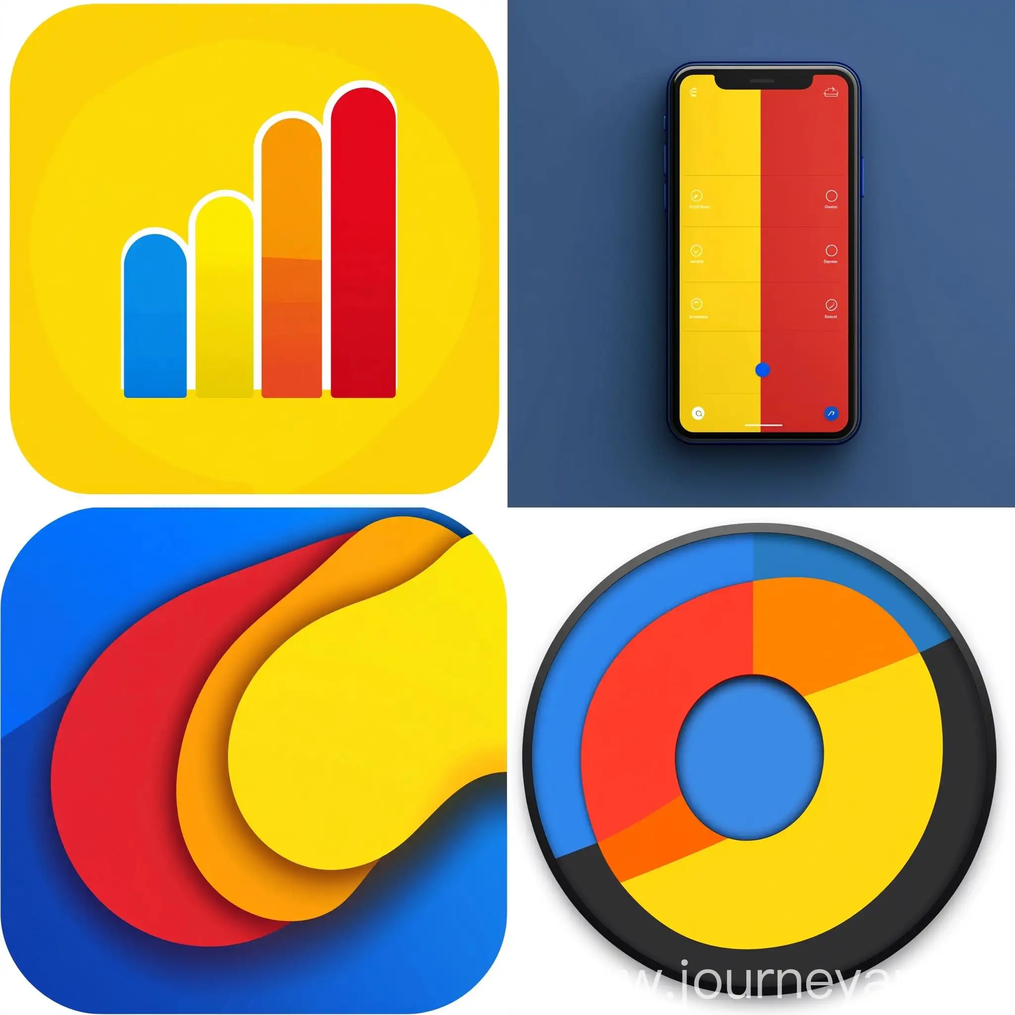 Vibrant-Sports-App-Chart-in-Red-Yellow-and-Blue