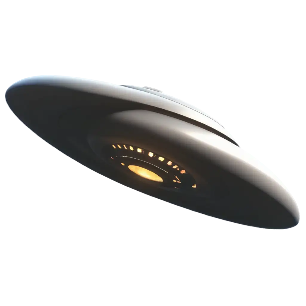 HighQuality-PNG-Image-of-a-Big-UFO-with-a-Round-Surface-for-Various-Applications