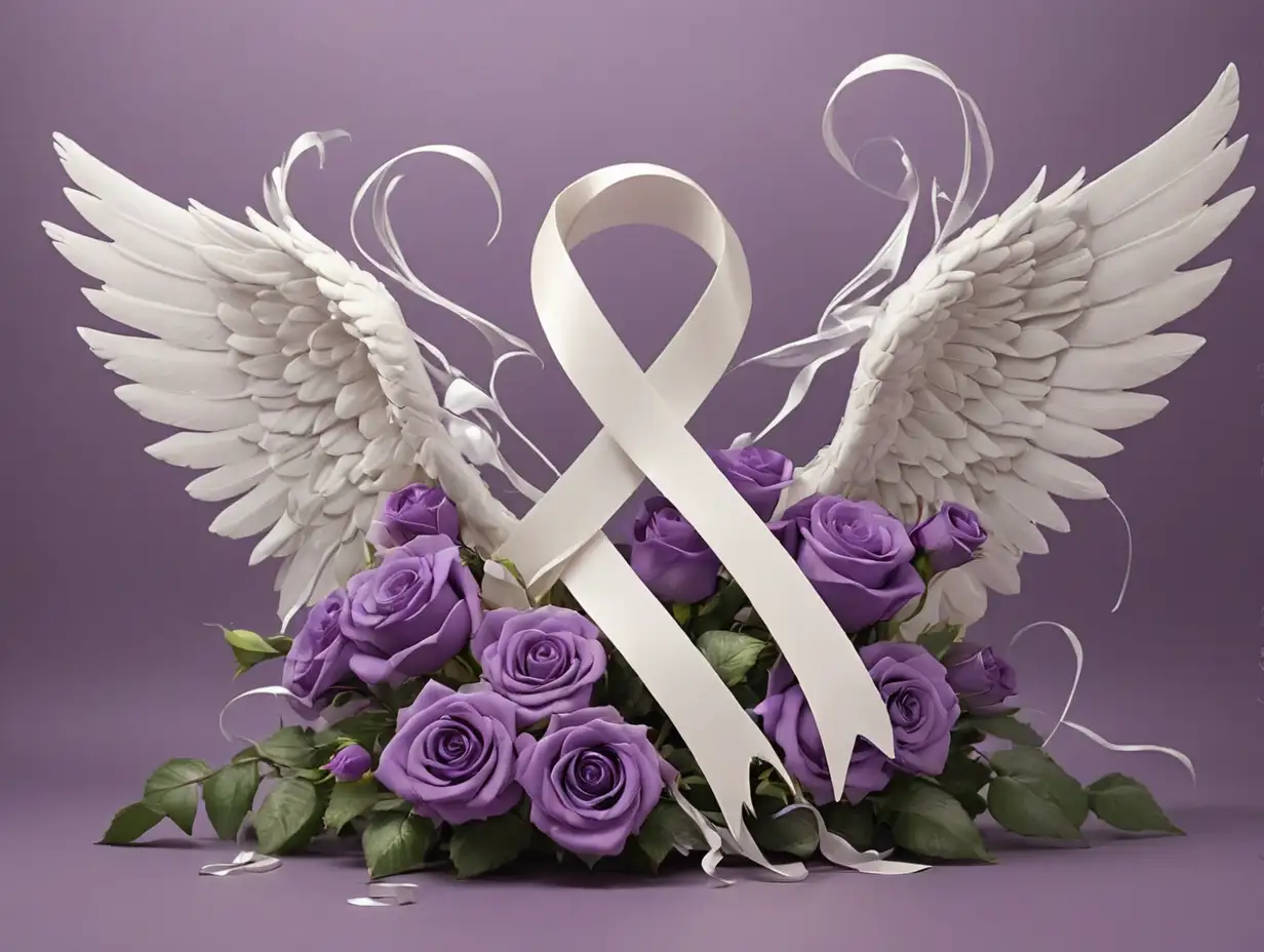 White-Cancer-Ribbon-with-Purple-Roses-and-Angel-Wings