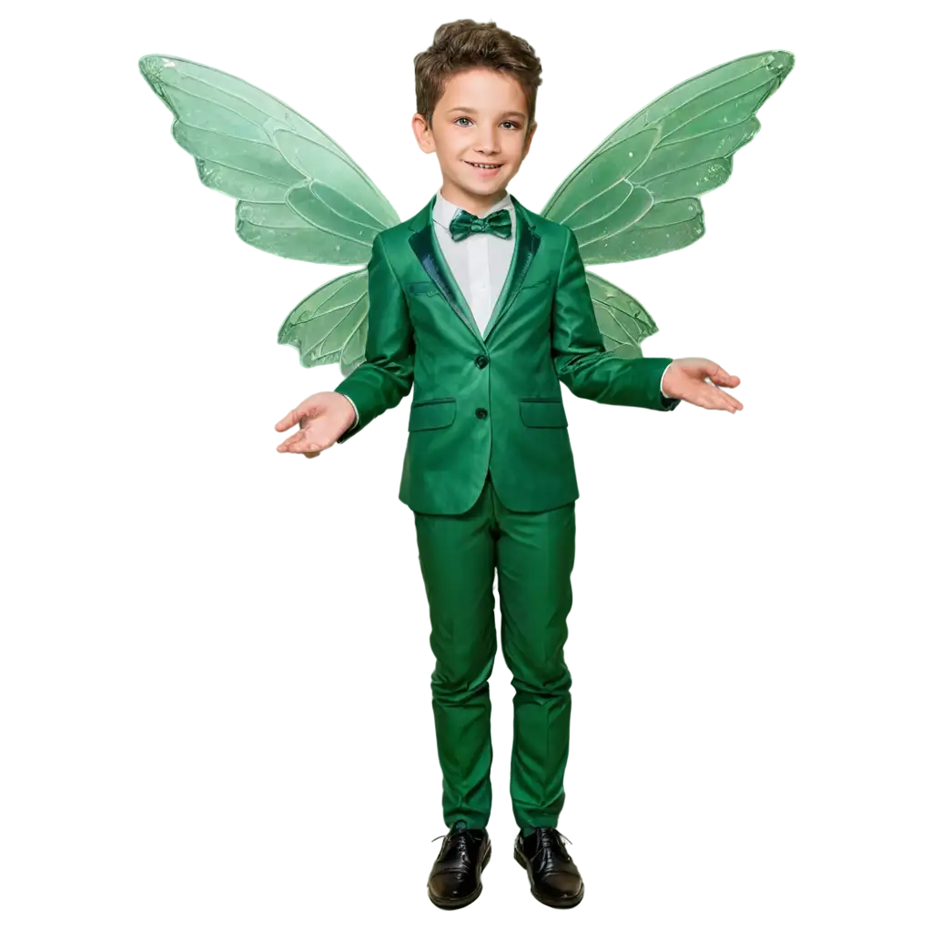 Boy-Fairy-with-Sparkling-Wings-in-Green-Suit-Full-Length-PNG-HighQuality-Transparent-Image-for-Versatile-Use