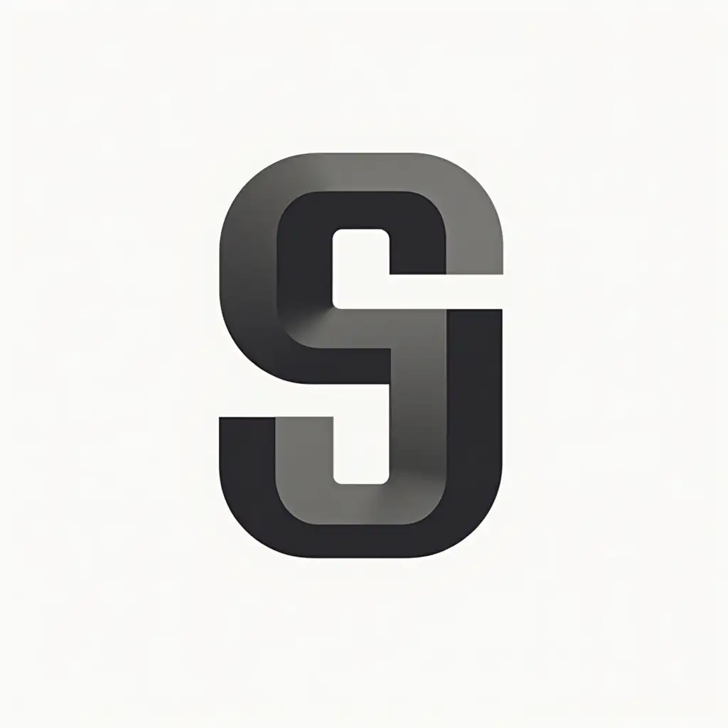 I want a logo with the letters S. I. GJ. A