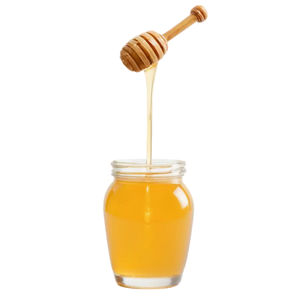 Honey-Bottle-PNG-Image-High-Quality-Transparent-Format-for-Versatile-Uses