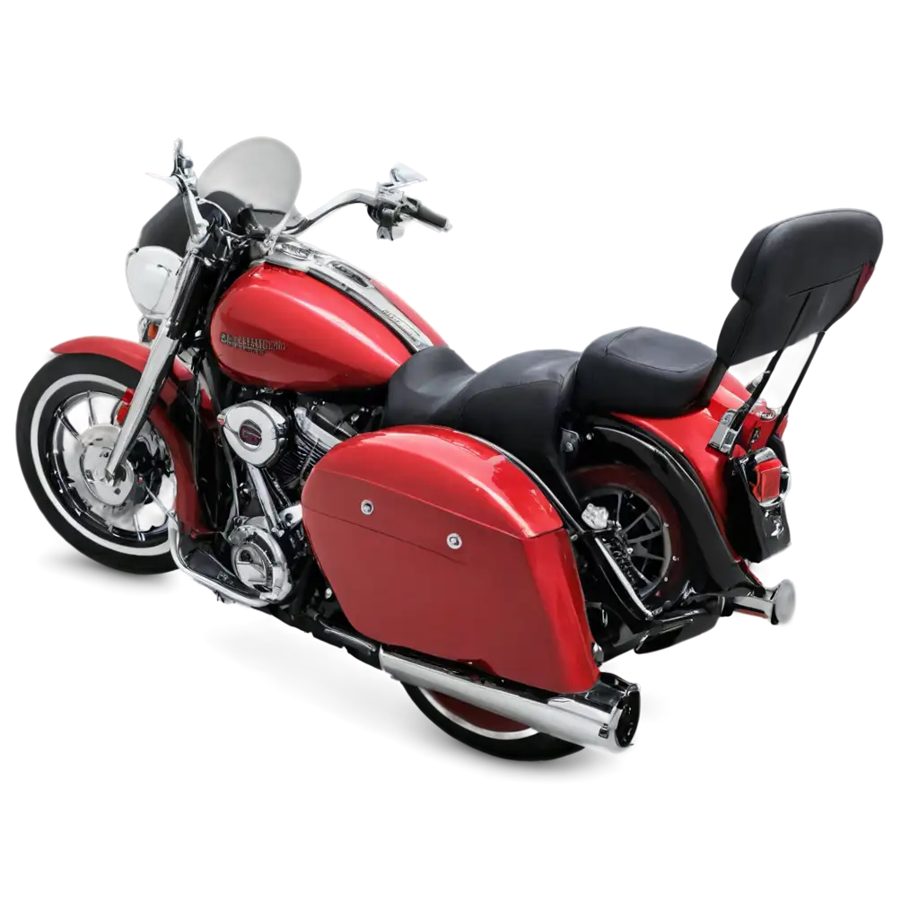 Harley-Davidson-Red-Motorcycle-PNG-Image-HighQuality-Photography-Style-for-Dynamic-Use