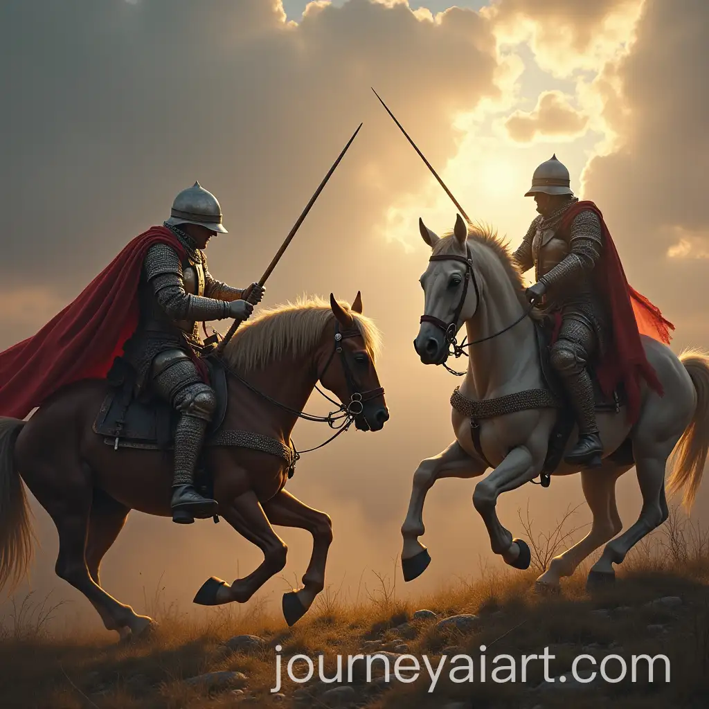 Epic-Medieval-Battle-Scene-Featuring-Knights-and-Armored-Warriors