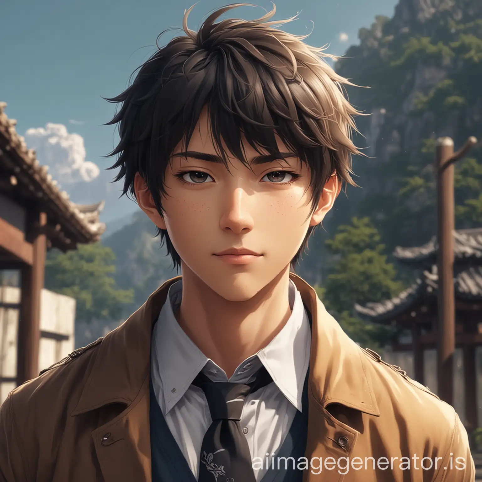 Anime-Character-Portrait-Sam-27YearOld-Chinese-Guy