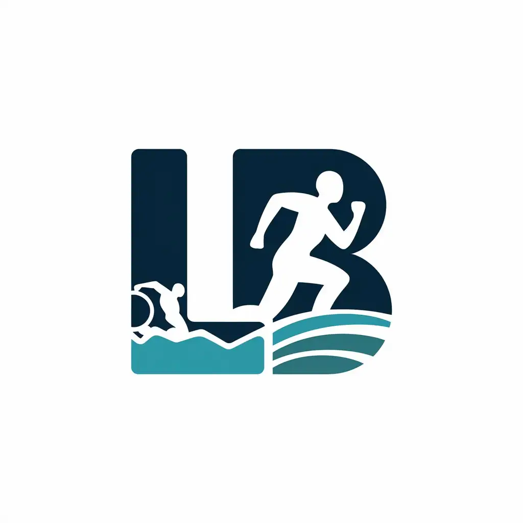 LOGO Design for LB Vector Logo with Lifestyle Moderate Theme for Sports Fitness Industry