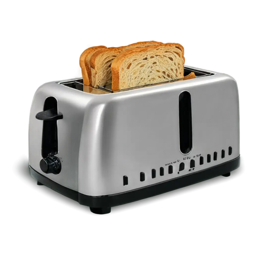 Toaster-PNG-Usage-AnalysisToaster-with-Bread-PNG-HighQuality-Image-for-Versatile-Applications