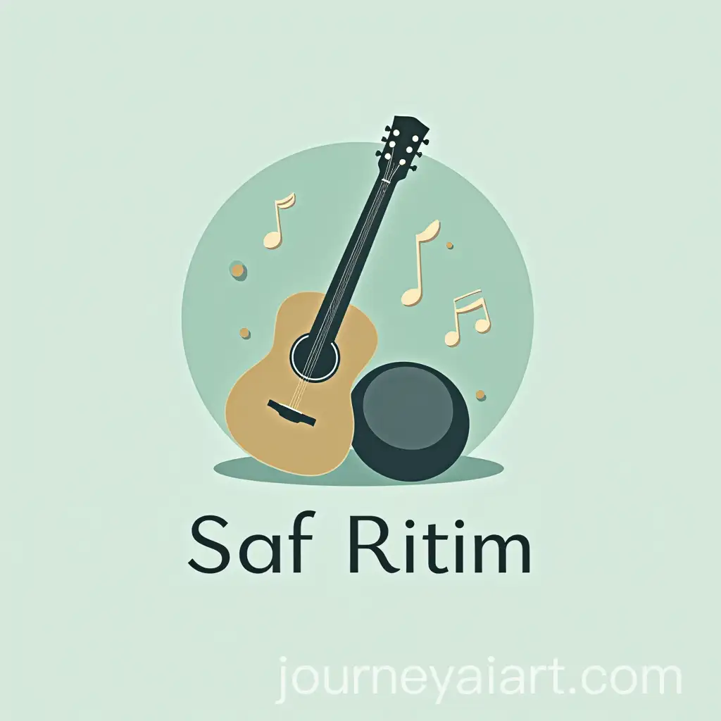 Minimalist-Music-Shop-Logo-Featuring-Handpan-and-Guitar-with-Soft-Sound-Waves