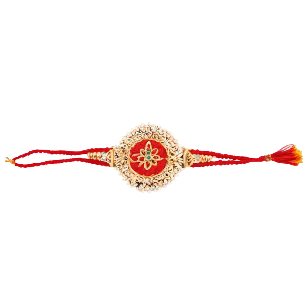 Elegant-Rakhi-PNG-Image-Celebrate-Festivities-with-HighQuality-Visuals