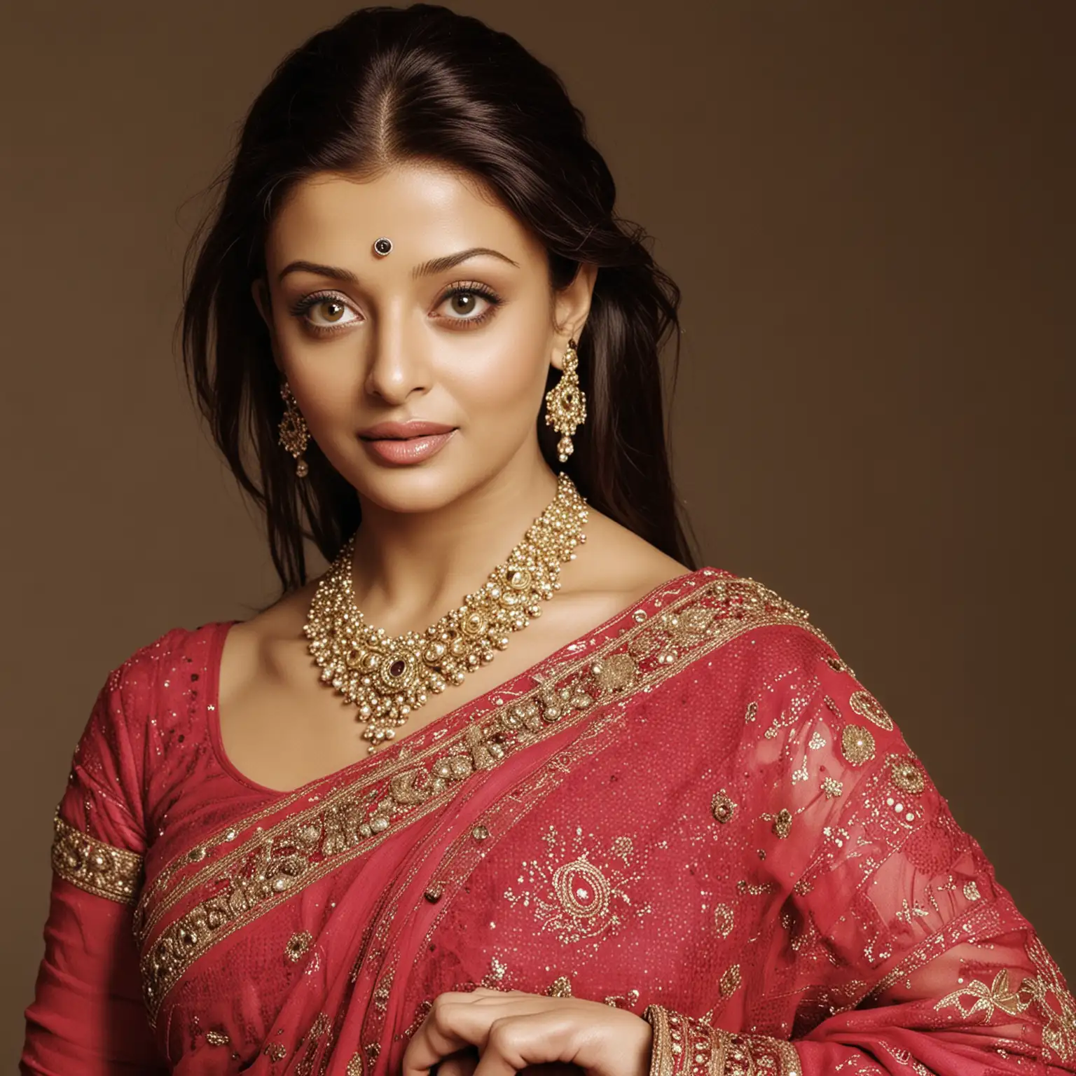 Portrait-of-Aishwarya-Rai-in-Elegant-Traditional-Attire