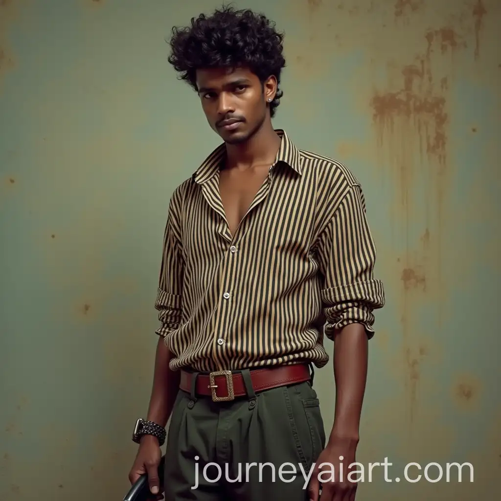 Tamil-Gangster-with-Funky-HairAI-Art-Prompt-Expansion-and-80s-Style-Fashion-Holding-a-Huge-Knife