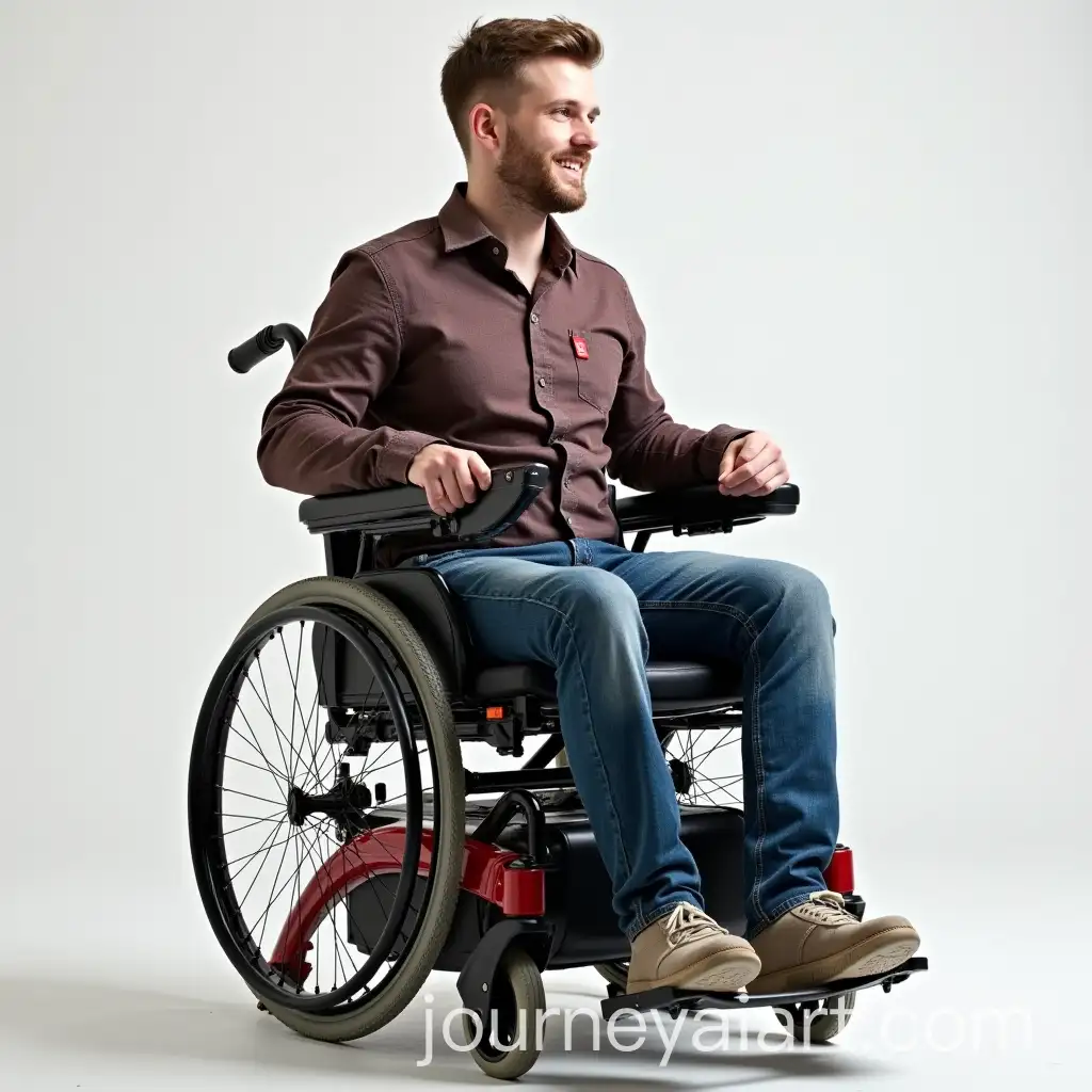 Young-Disabled-Man-in-Electric-WheelAI-Image-Prompt-Expansionchair-Wearing-Casual-Attire