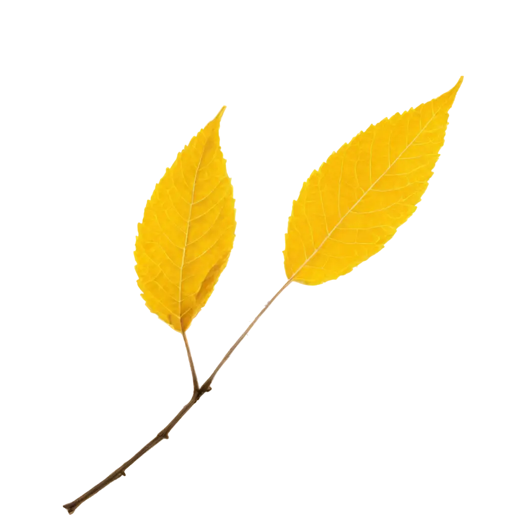 Yellow-Leaf-of-Tree-PNG-HighQuality-Transparent-Image-for-Versatile-Use