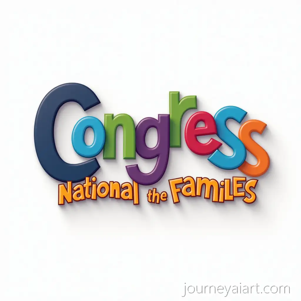 3D-Logotype-Design-for-Congress-NationalAI-Image-Prompt-Expansion-of-Families-with-Dynamic-Modern-Typography