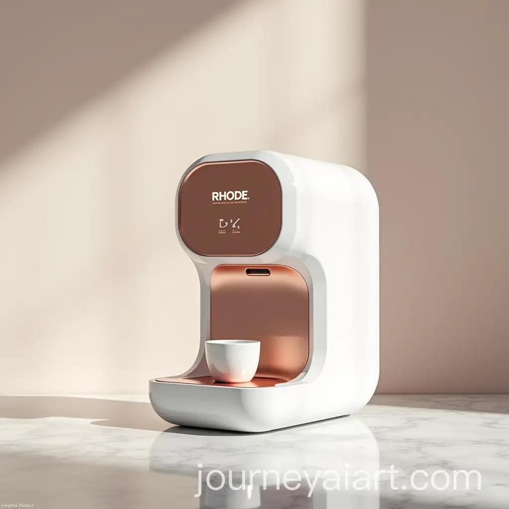 Minimalist-Skincare-Device-with-Rose-Gold-andAI-Image-Prompt-Expansion-White-Color-Palette-on-Marble-Countertop