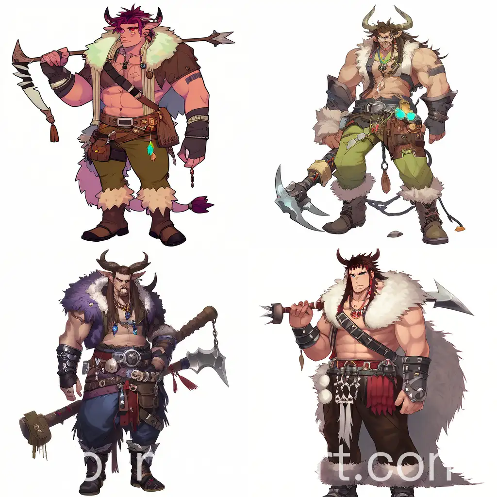 Anime-Style-Shaman-with-Musket-and-Dream-Catcher