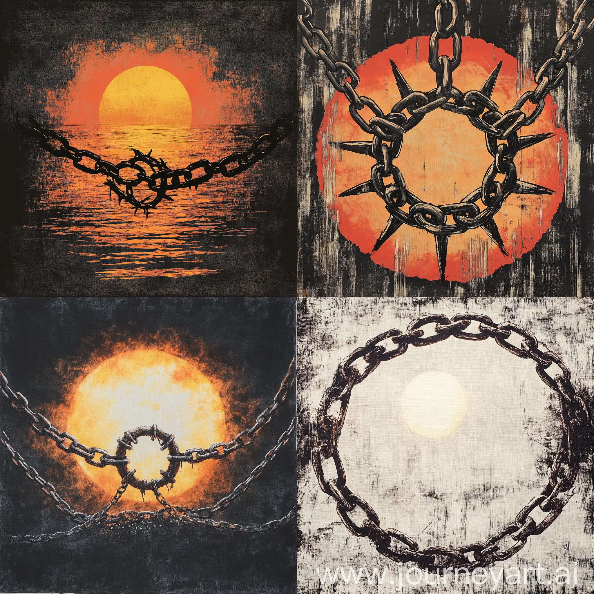 Symbol-of-Broken-Chains-in-Front-of-Rising-Sun