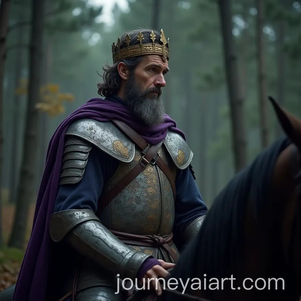Byzantine-Emperor-General-on-Horseback-in-Rainy-Autumn-Thrace