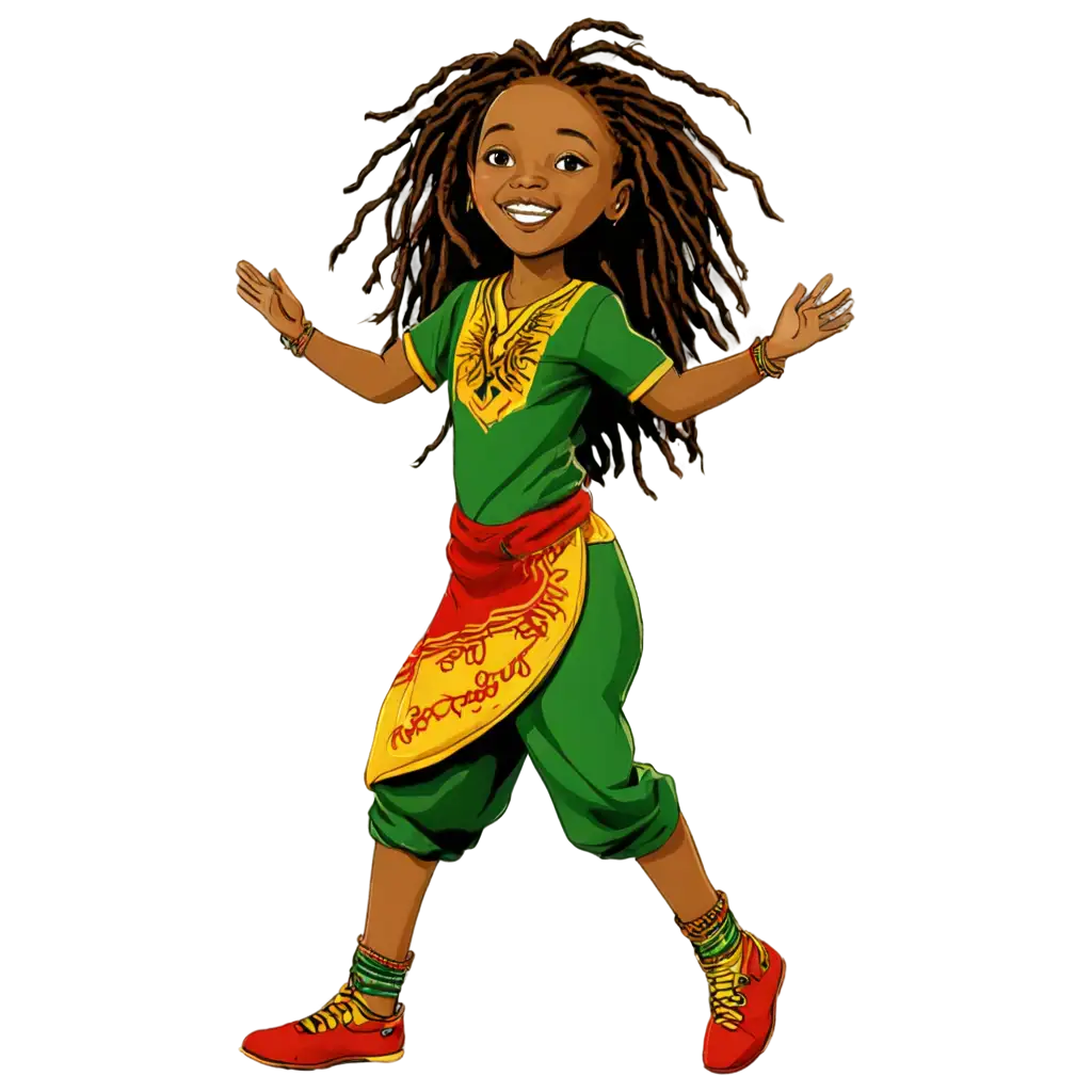 Young-African-Girl-with-Dreadlocks-Dancing-to-Reggae-Music-PNG-Image