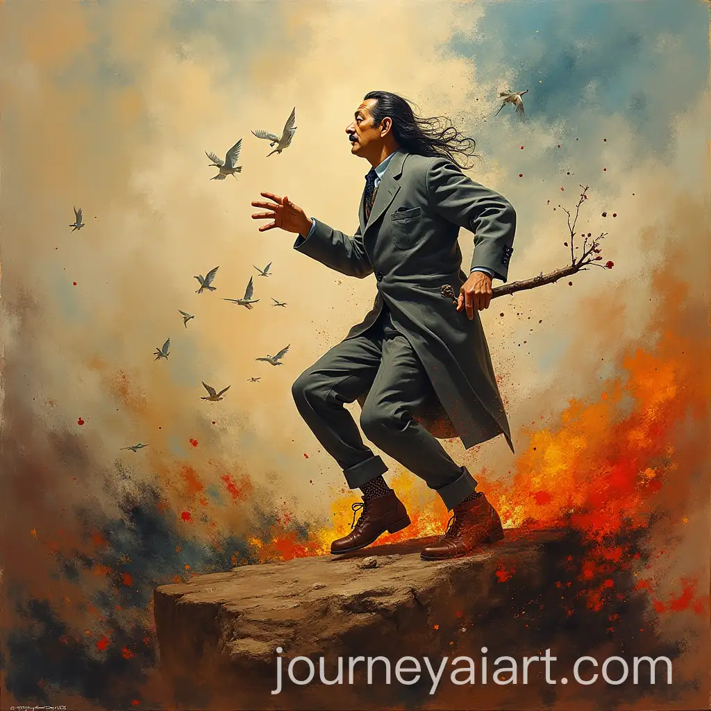 Surreal-DaliInspired-Advocacy-Theme-Artwork