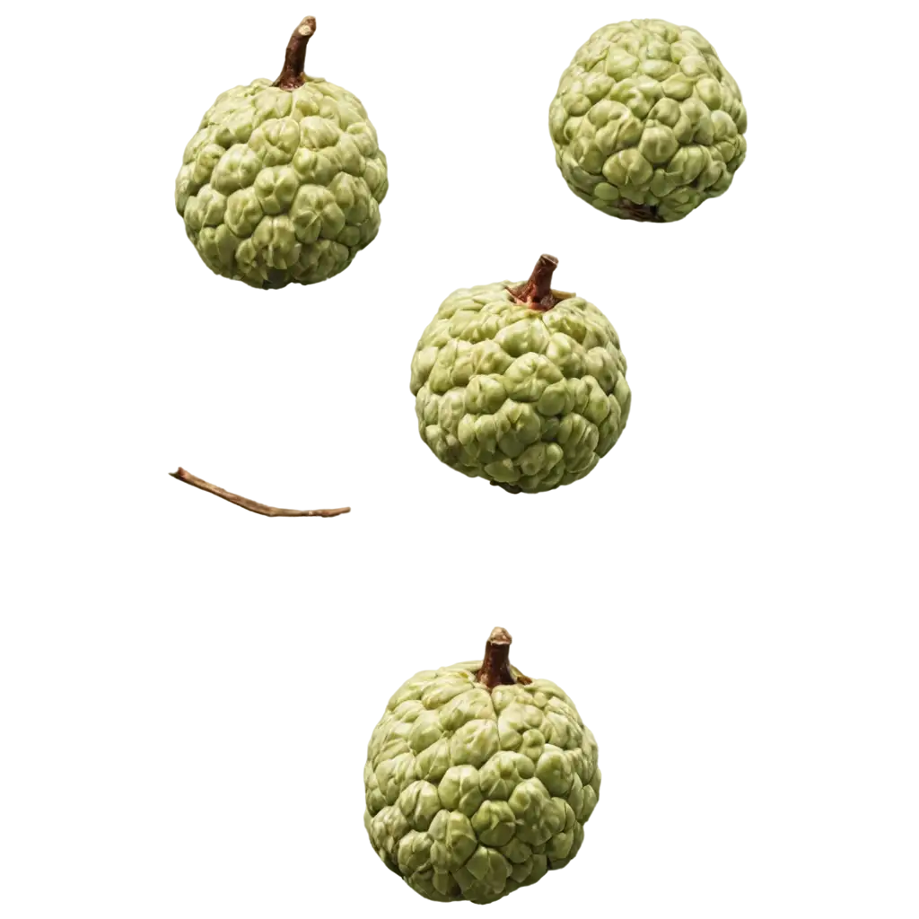 Custard-Apple-PNG-Image-HighQuality-and-Transparent-for-Versatile-Use