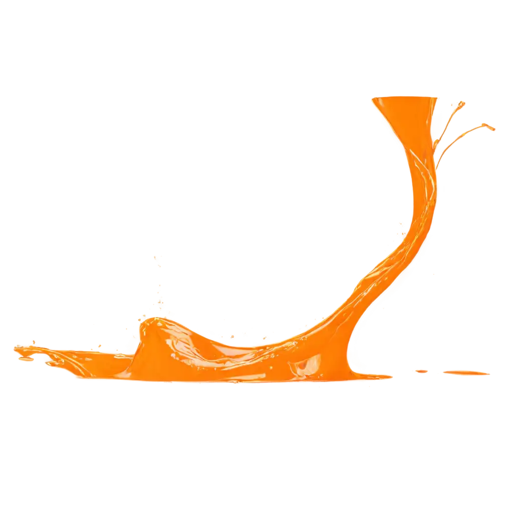 HighQuality-Orange-Color-Splash-PNG-for-Creative-Design-and-Visual-Impact