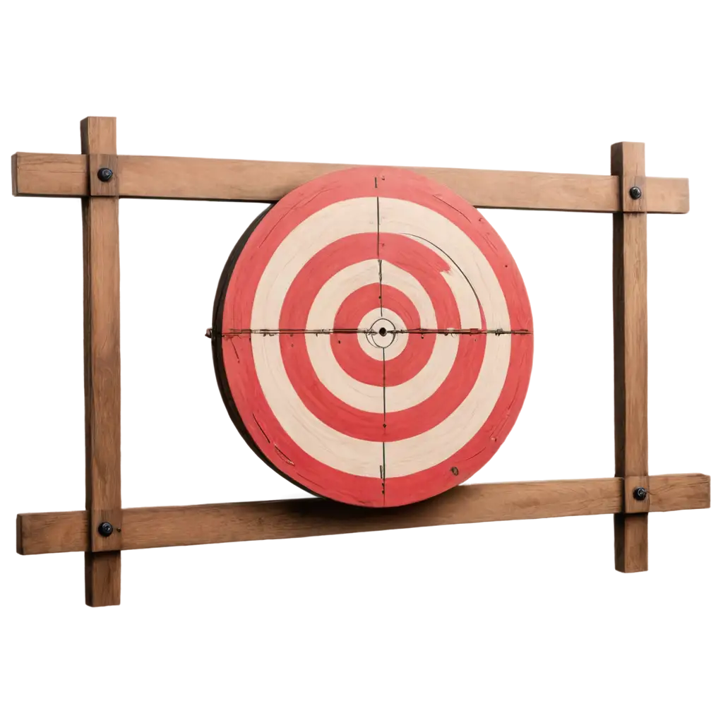 HighQuality-PNG-Image-of-Circular-Target-on-Wooden-Structure