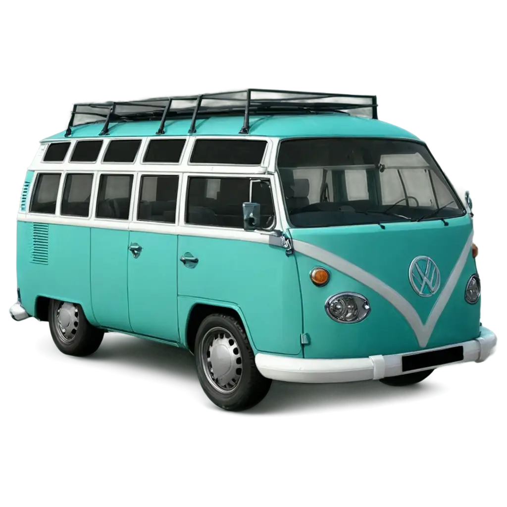 Vibrant-Turquoise-Blue-Kombi-PNG-Image-by-Volkswagen-Capturing-Classic-Style-and-Modern-Elegance