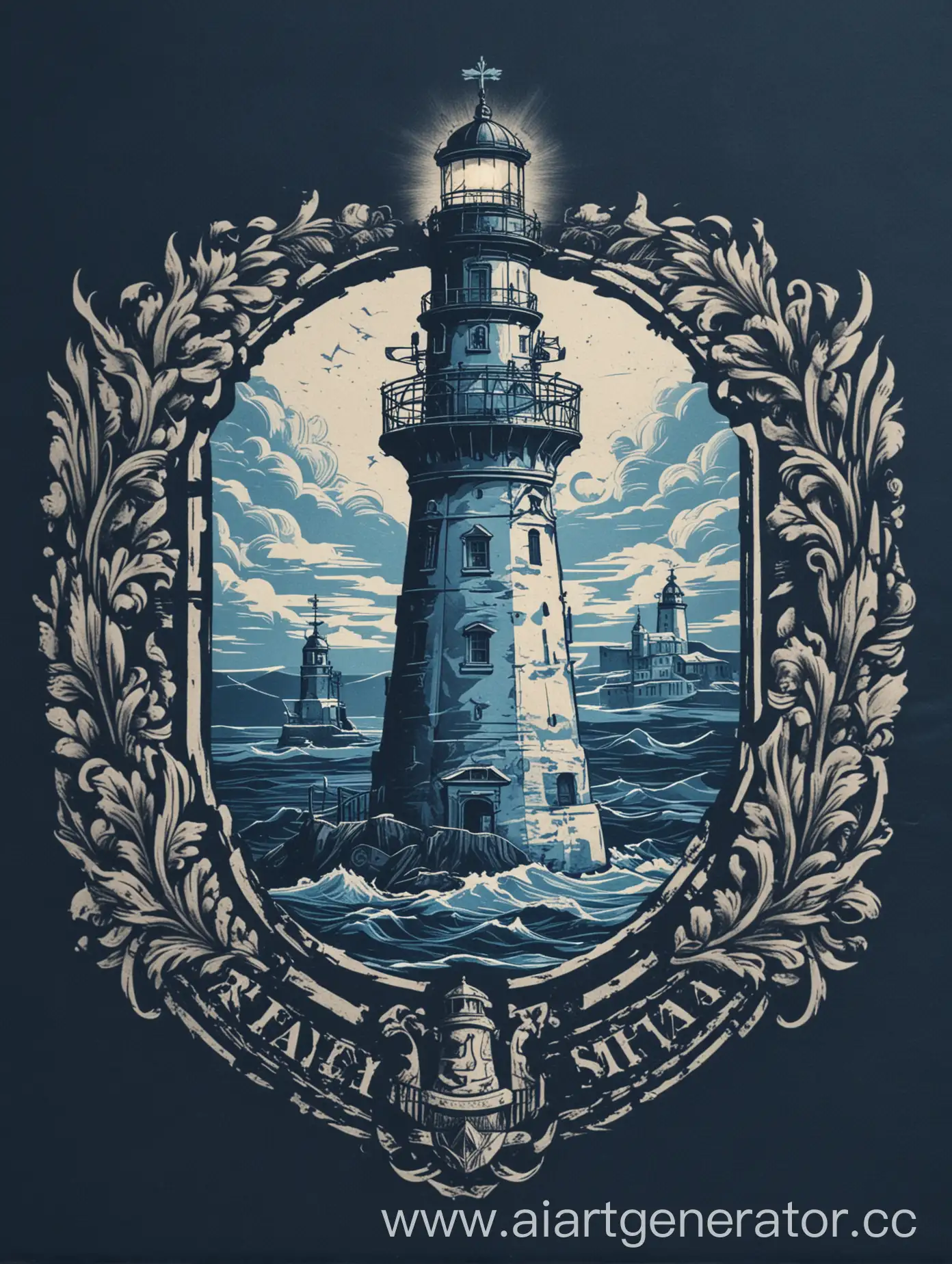 BlueToned-Lighthouse-Logo-with-Ryazan-Coat-of-Arms