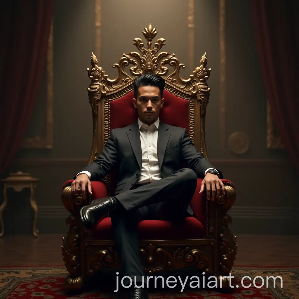 Adrian-Marcelo-Sitting-on-a-Throne