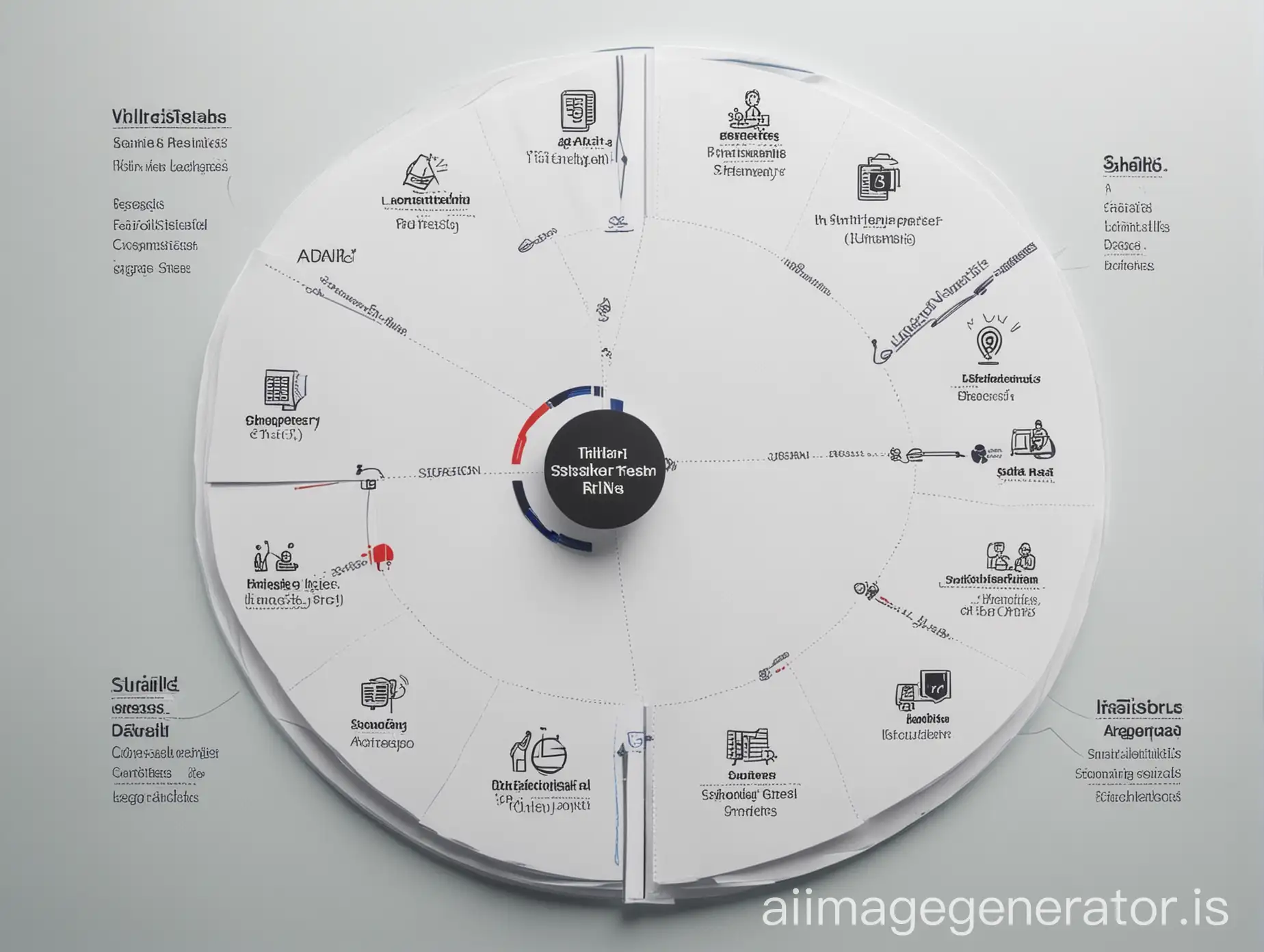 Circular-Diagram-Representing-Stakeholder-Segments-Leadership-Employees-Blackstone-Consumers-Legal-PR-Teams