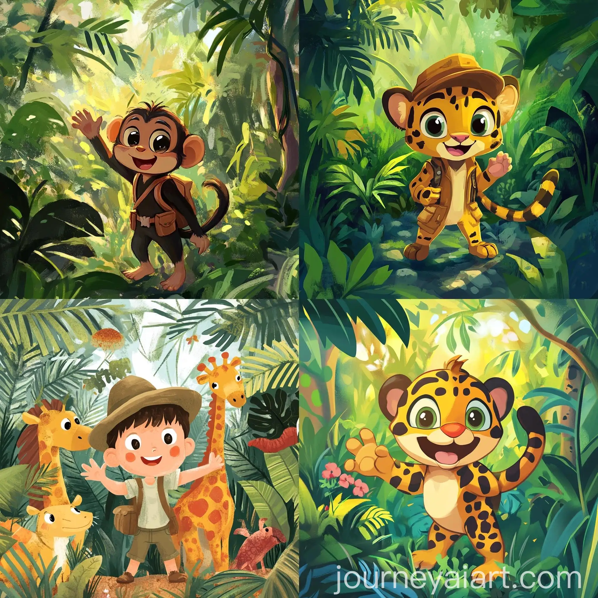 Exploring-the-Jungle-with-Benny-Adventure-with-Wildlife-in-the-Wild