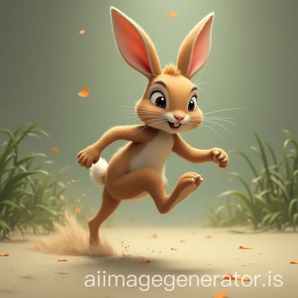 ShortLegged-Rabbit-Struggling-to-Run-Fast