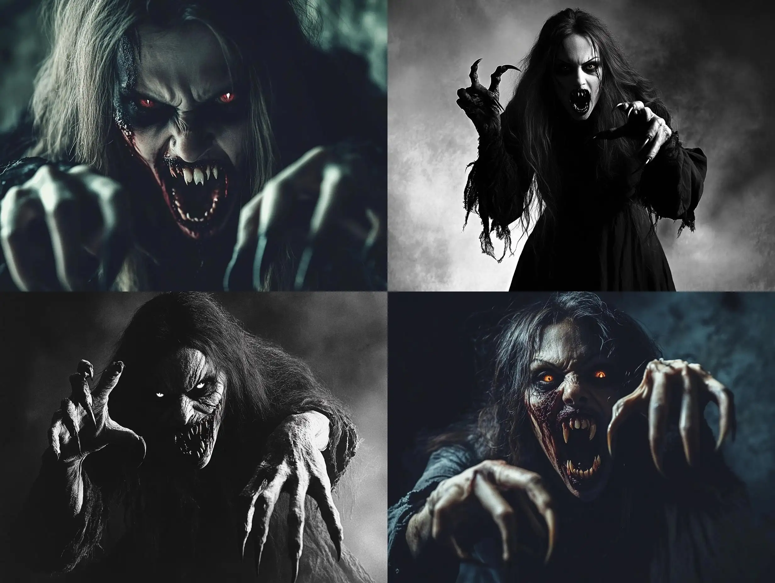 Demonic-Vampire-Woman-Attacks-Hunter-in-Hyperrealistic-Horror-Scene