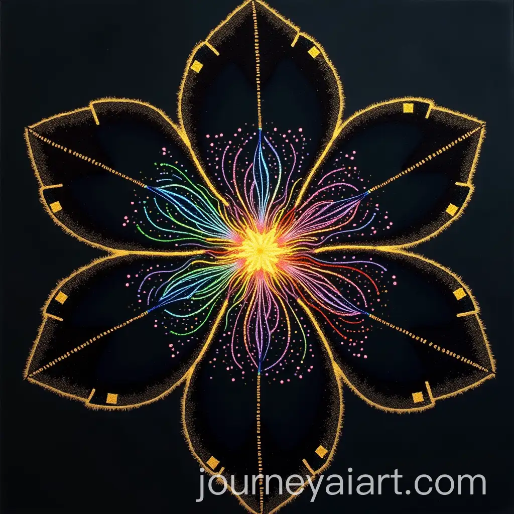 Elegant-Black-Flower-with-Golden-Rectangles-and-Dynamic-Energy-Spirals
