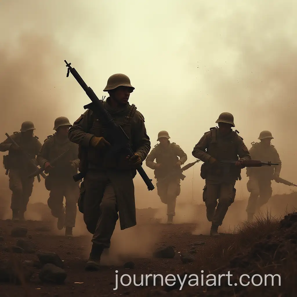 Intense-Battlefield-Scene-with-Fierce-Soldiers-in-Combat