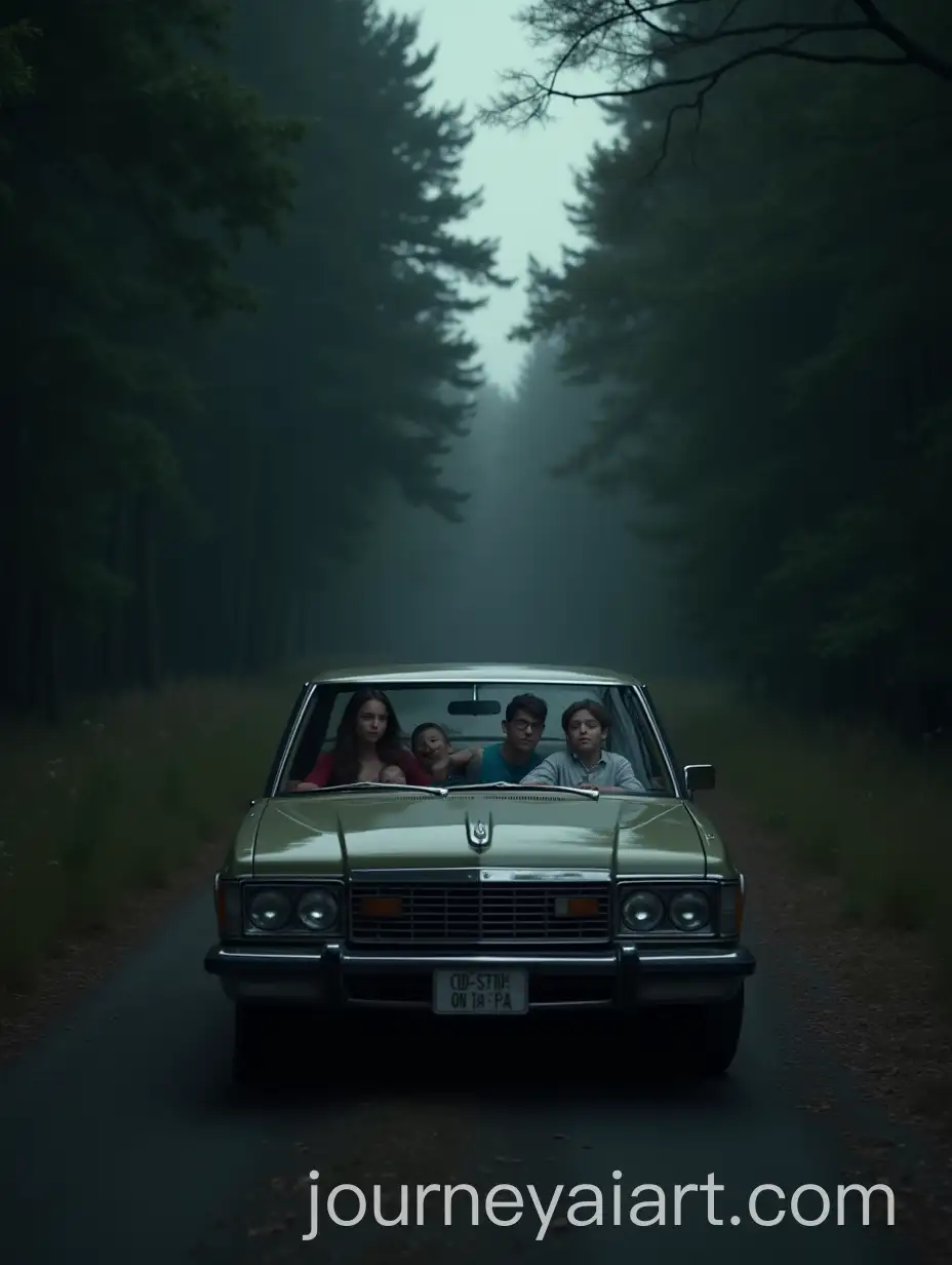 Family-Adventure-Stranded-in-a-Forest-at-Night