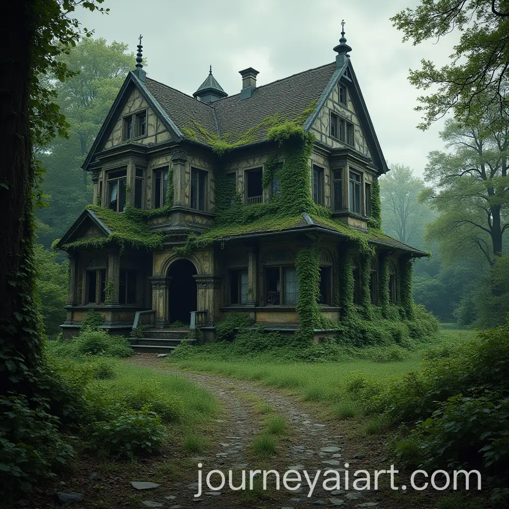 Old-Decaying-North-German-Baroque-Manor-House-in-Ruins-for-Call-of-Cthulhu-RPG