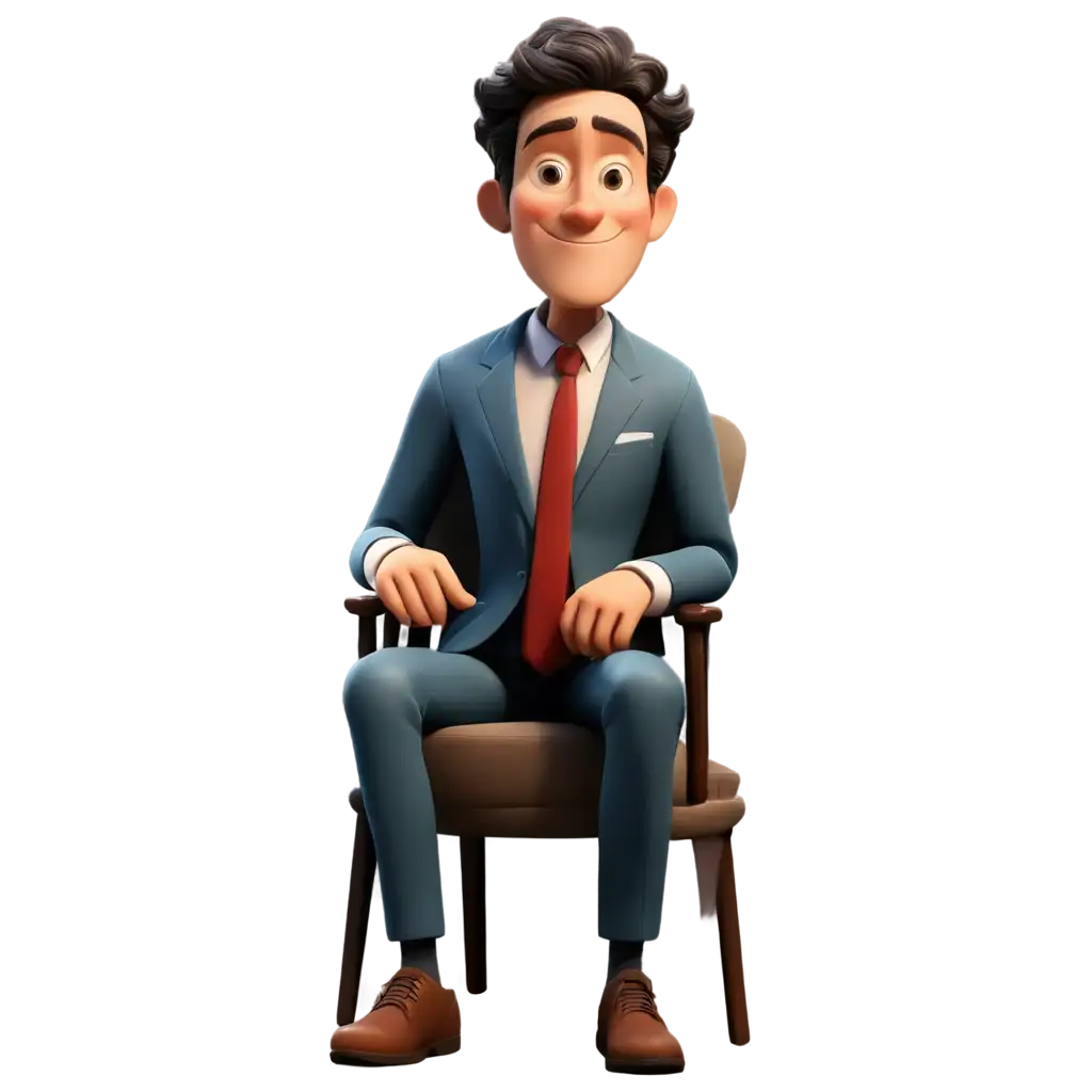 Cartoon-Man-Seated-in-Chair-PNG-A-Versatile-Asset-for-Digital-Projects