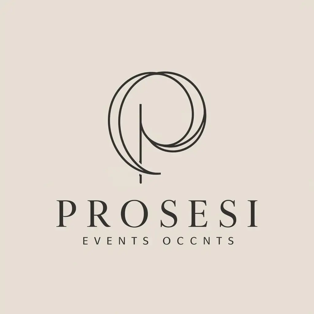 LOGO-Design-for-Prosesi-Elegant-Icon-P-Inspired-by-Special-Occasions